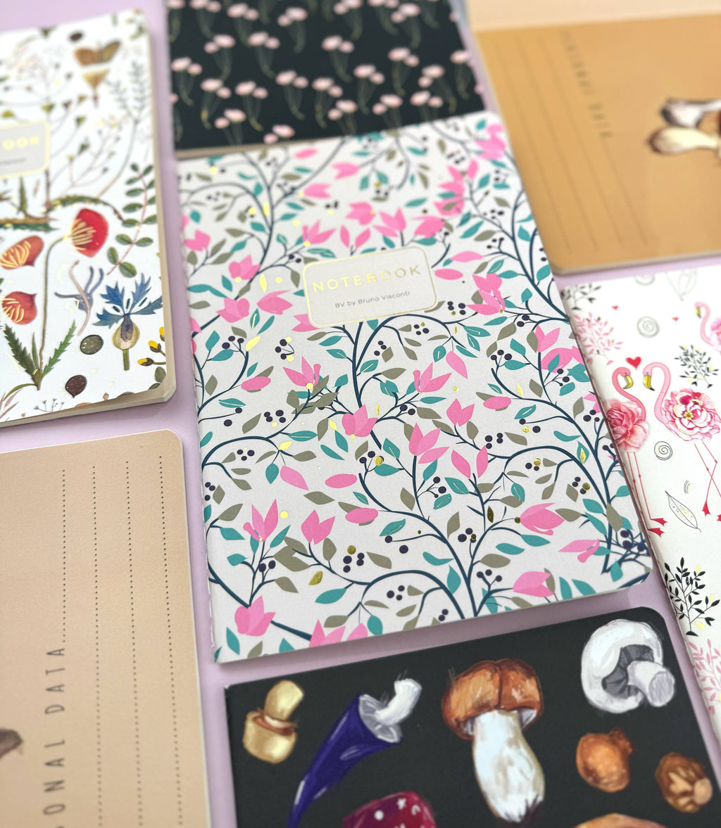 Spring Flowers Notebook a5