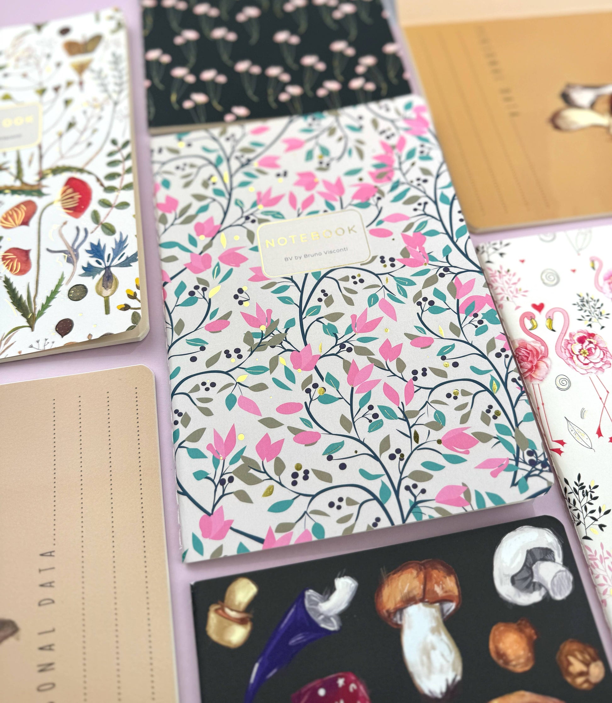 Spring Flowers Notebook a5