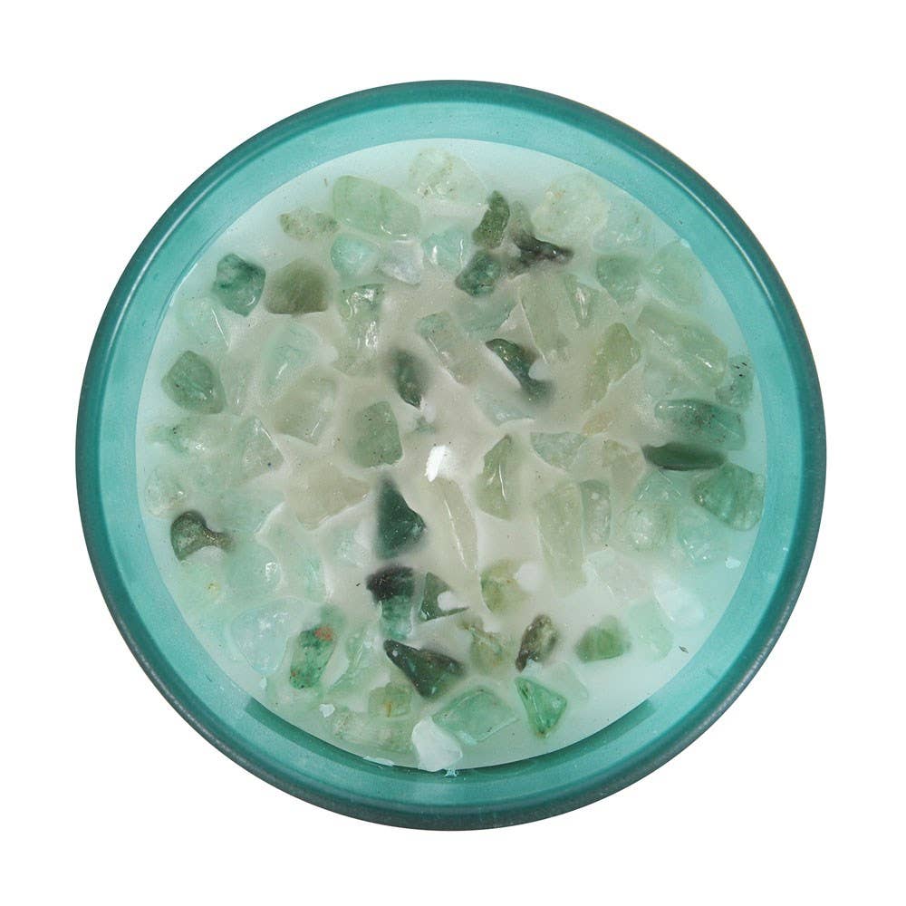 Heart Chakra Mint Aventurine Candle