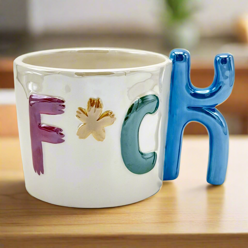 F*ck Handle Novelty Coffee Mug