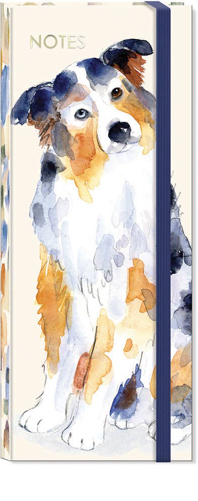 Punch Studio Bungee Note-Folio -WATERCOLOR DOGS