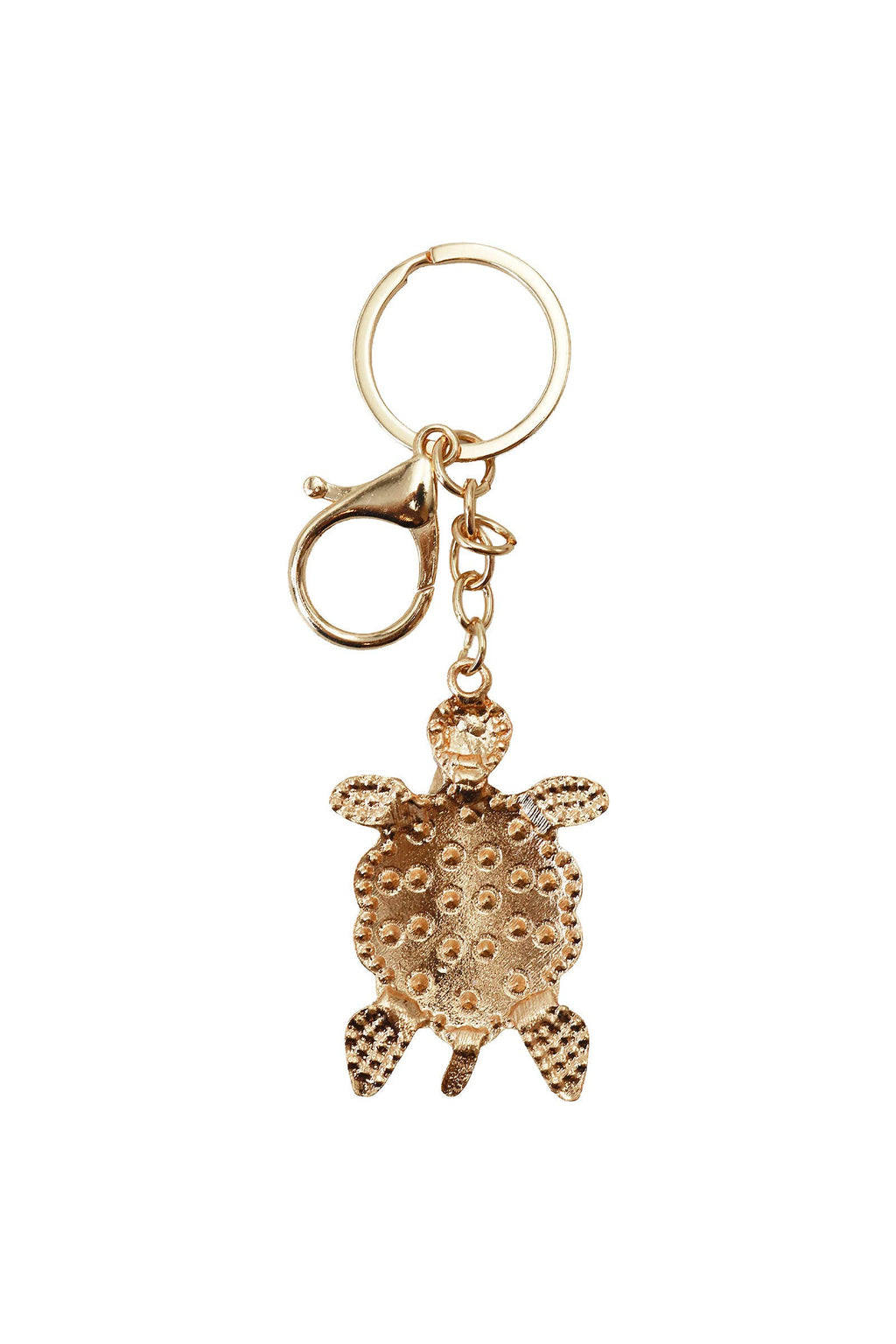 Colorful Turtle Enamel Bling Rhinestone Key Chain
