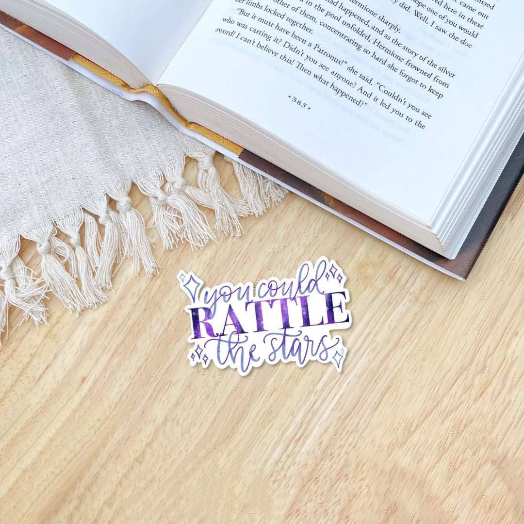 Throne of Glass Rattle The Stars Sticker