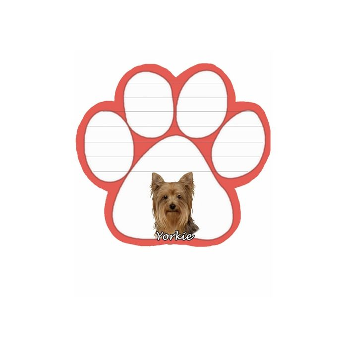 Yorkie XXX Paw Note Pads