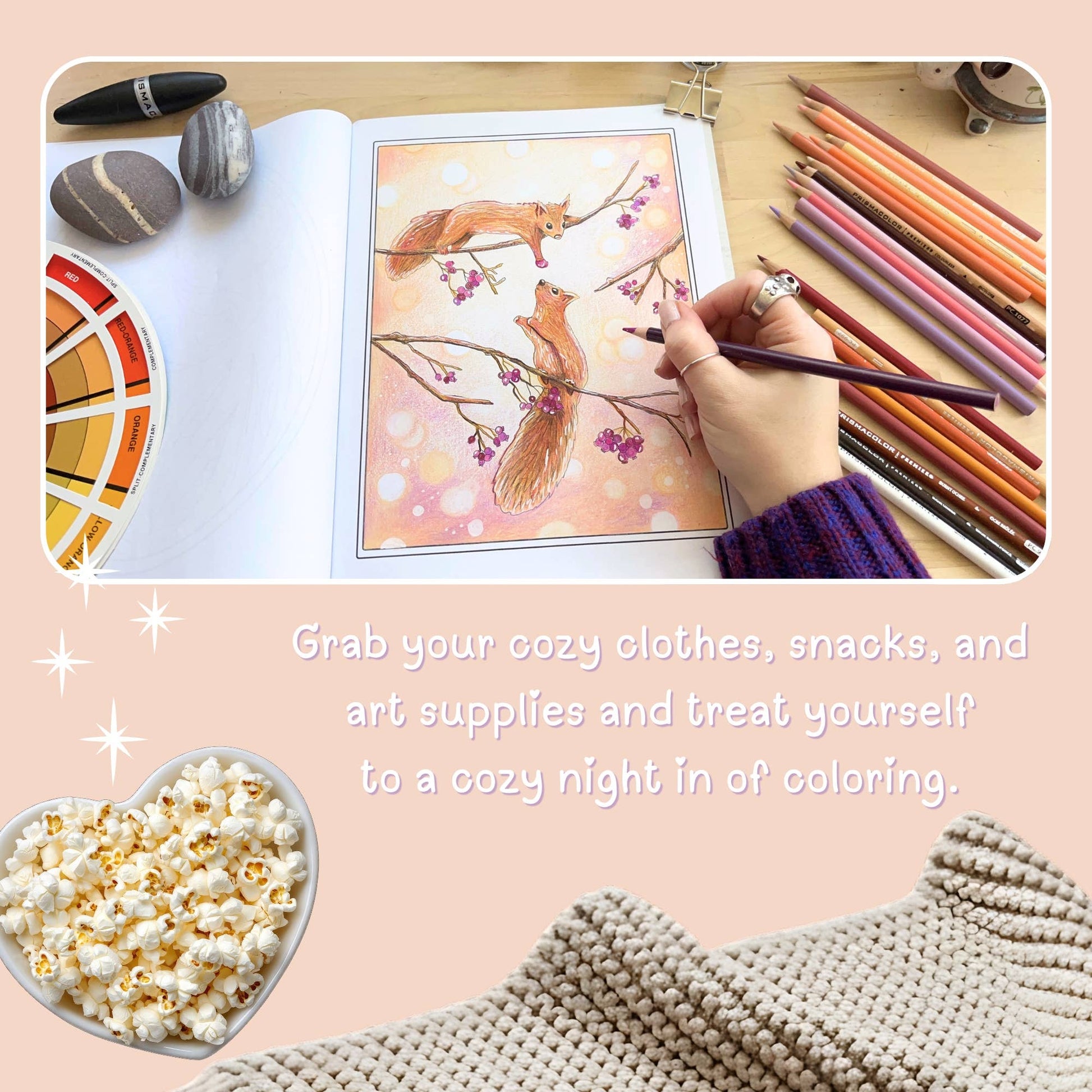 Whimsical Woodland Coloring Book For Adults + Teens