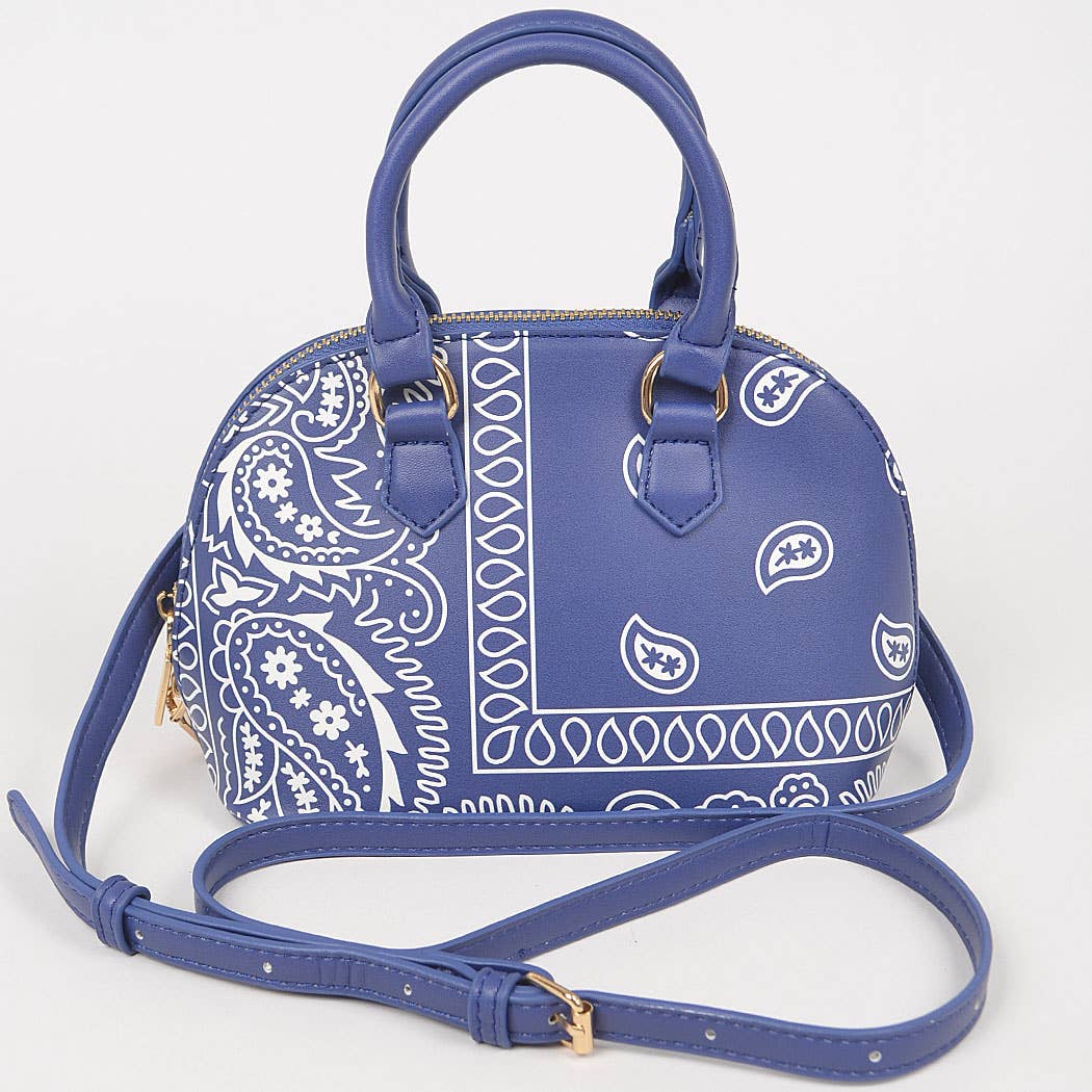 Bandana Print Handle Bag