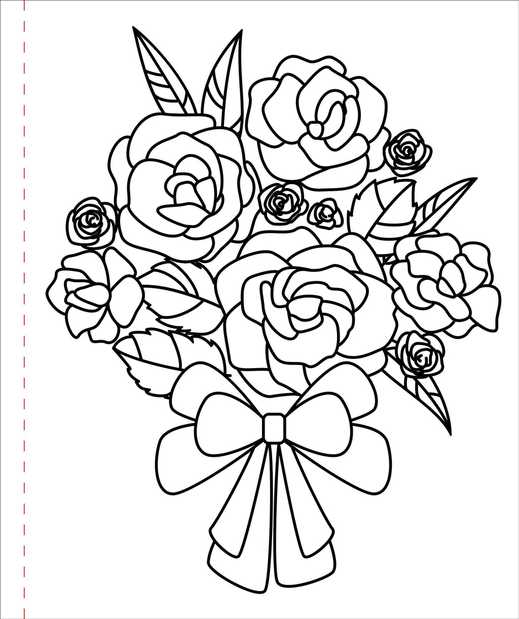 Large Print Coloring Book - Home Sweet Home