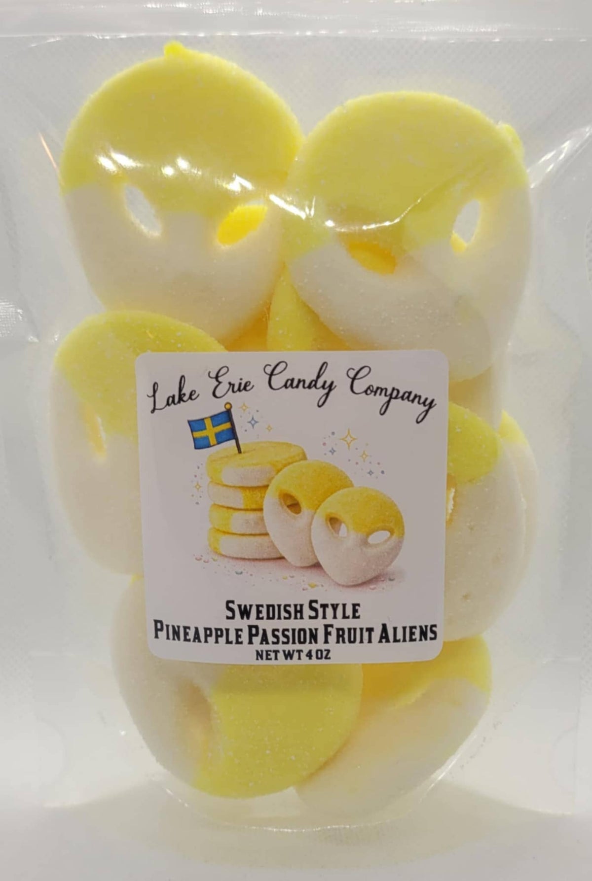 Swedish Style Pineapple Passion Fruit Aliens