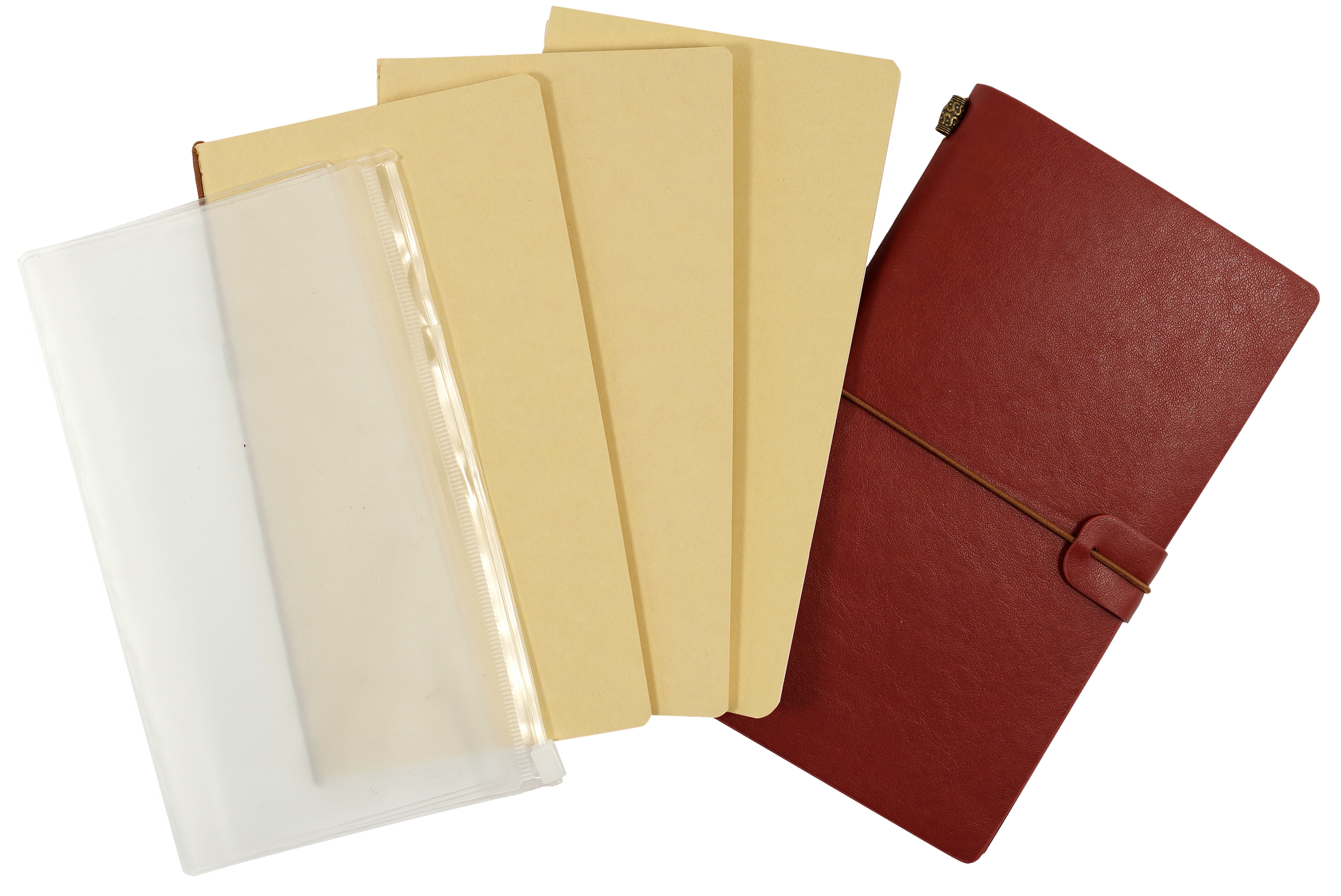 Burgundy Voyager Notebook