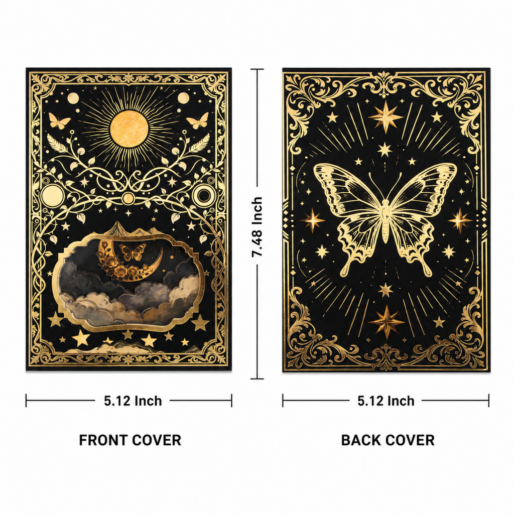Astro Enchantment 3D Paper Art Notebook | 120 Pages