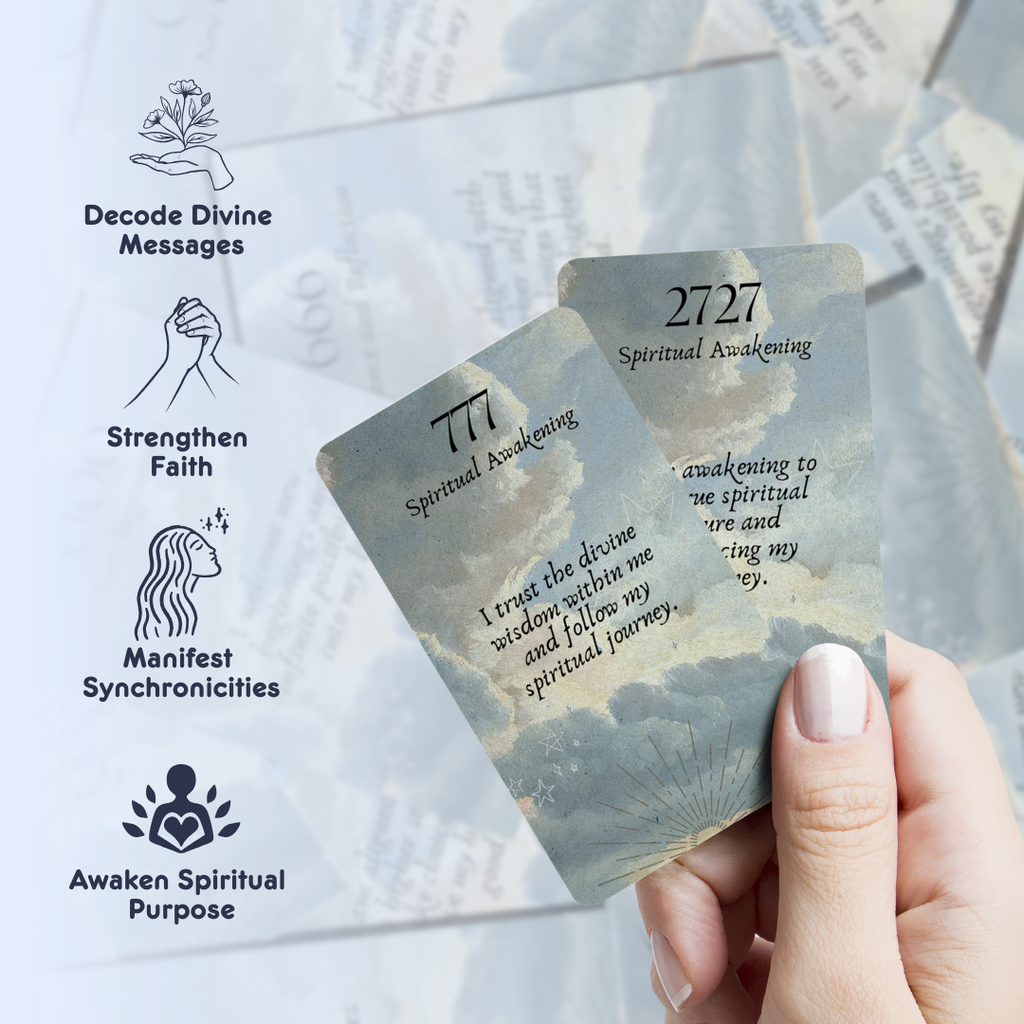 Angel Numbers Affirmations Card Deck