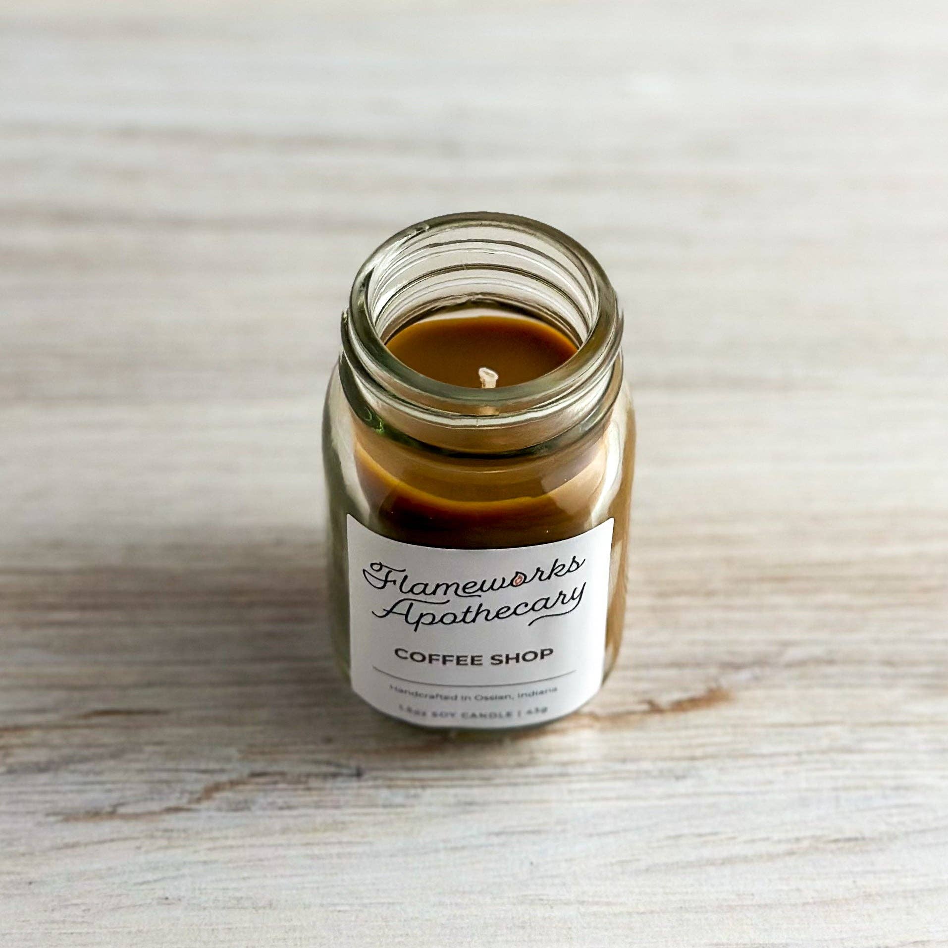 Coffee Shop 1.5 oz Mini Mason Jar Candle