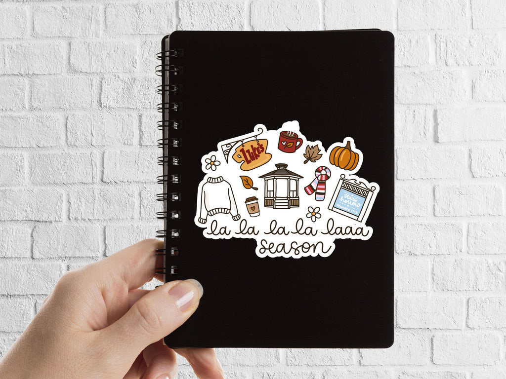 La La La La Laaa Season - Gilmore Girls Sticker