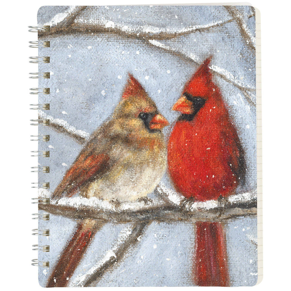 Cardinal Couple Spiral Notebook