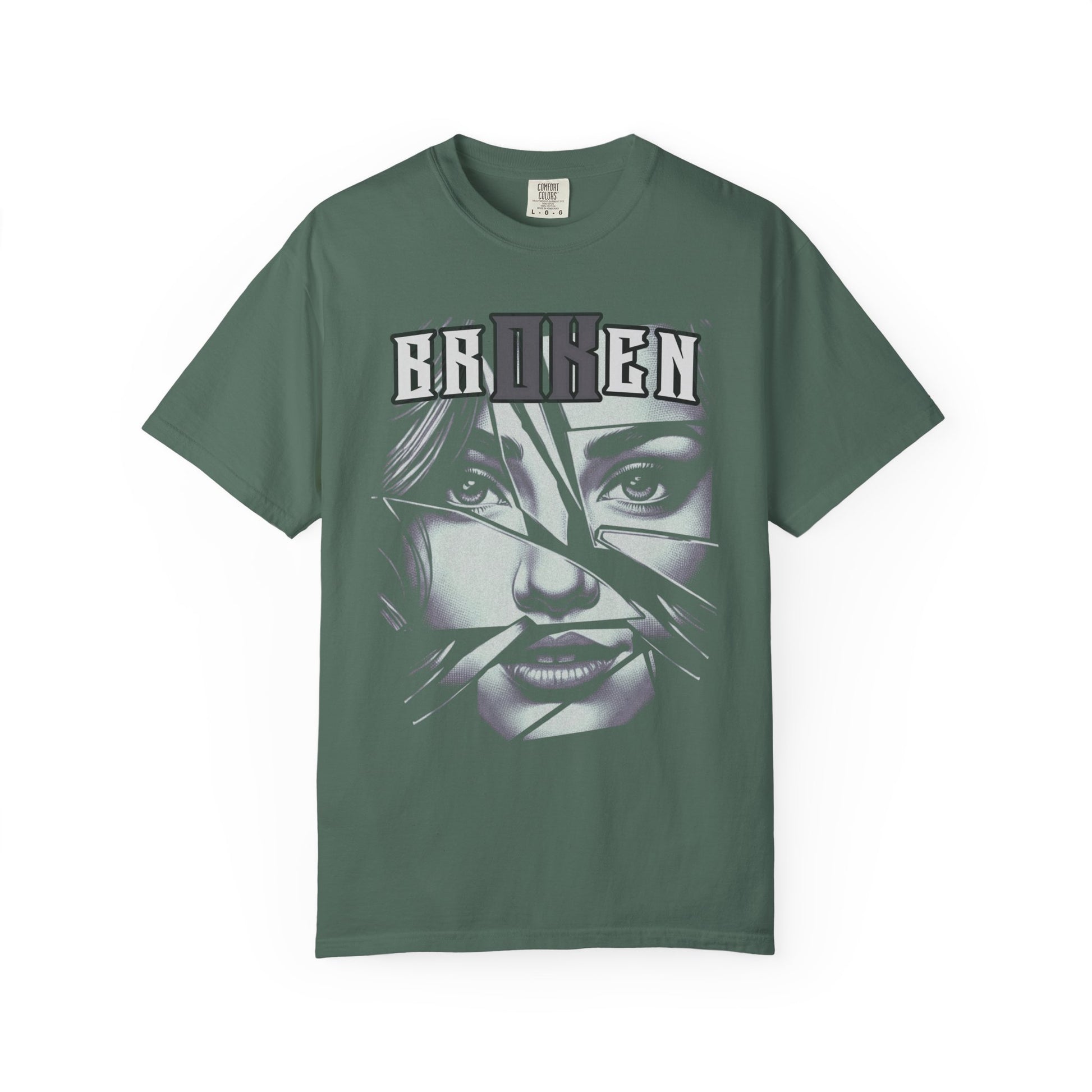 Broken V1 - Mono - Unisex T-shirt - Cliff's Pick Of The Month