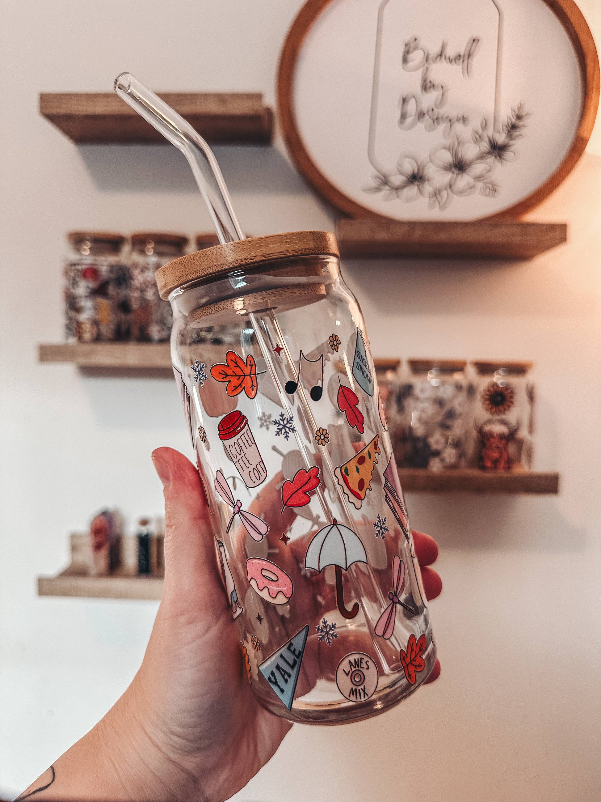 Gilmore Girls Glass 16oz Cup