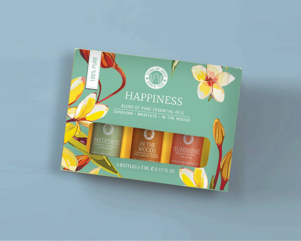 Happiness - 100% Pure Essential Oil Blends Gift Set