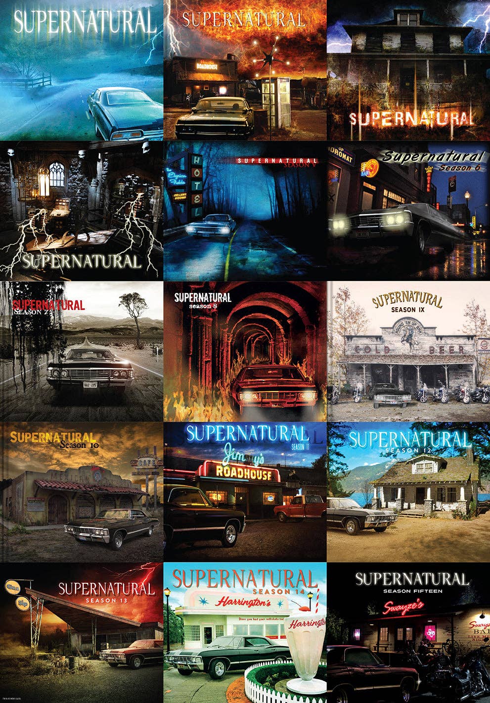Essential Supernatural Puzzle and Gift Book Set