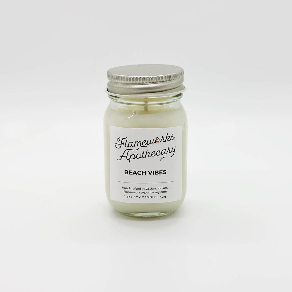 Beach Vibes 1.5 oz Mini Mason Jar Candle