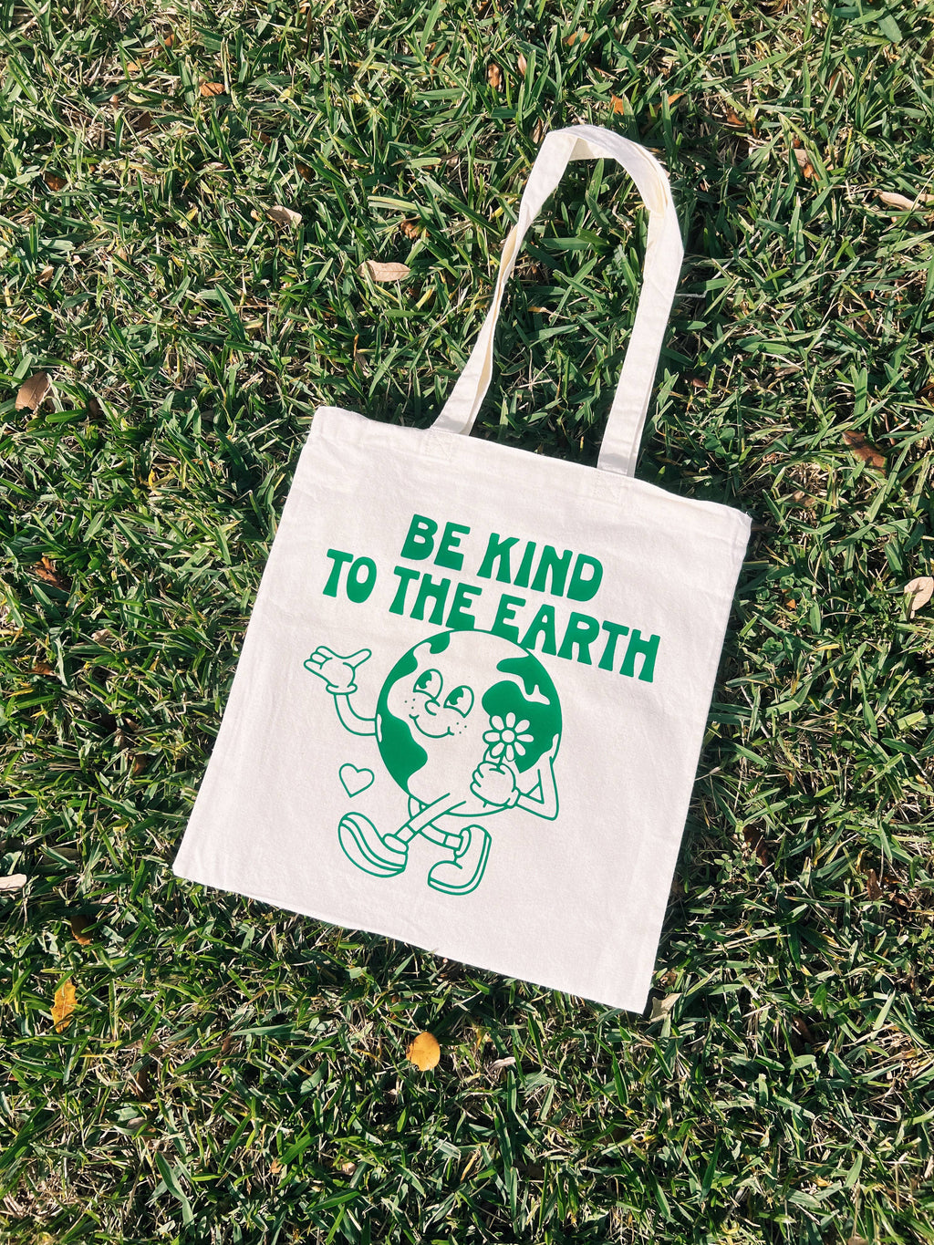 Be Kind to the Earth Canvas Tote Bag