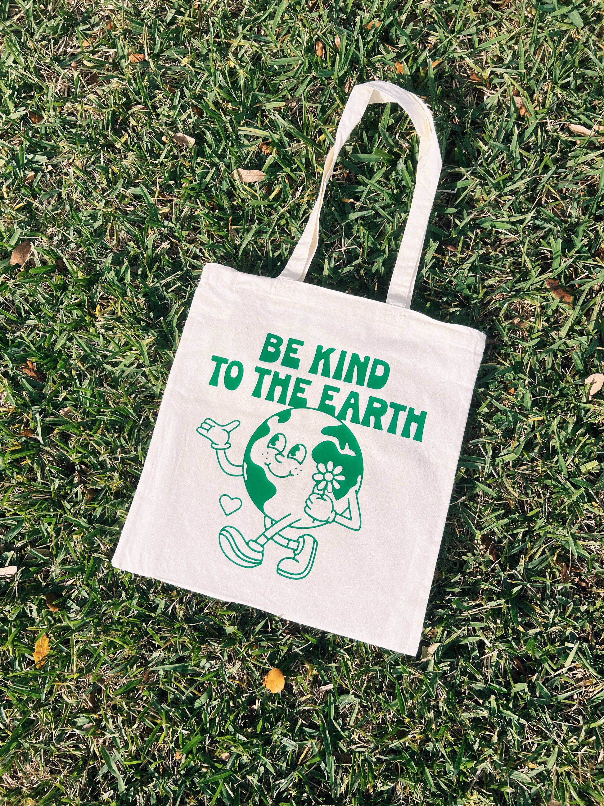 Be Kind to the Earth Canvas Tote Bag