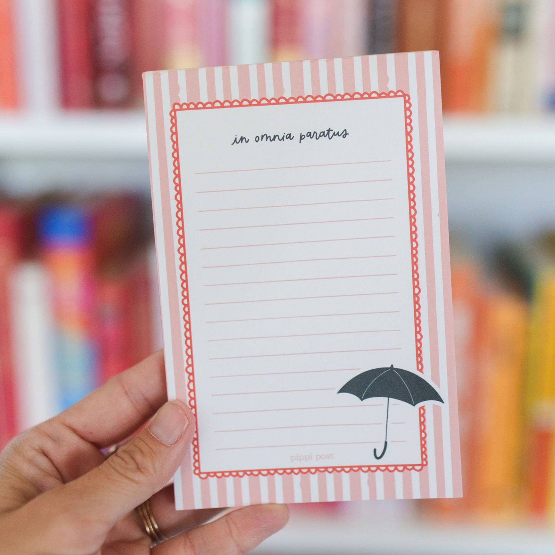 In Omnia Paratus Stars Hollow 4x6 Notepad