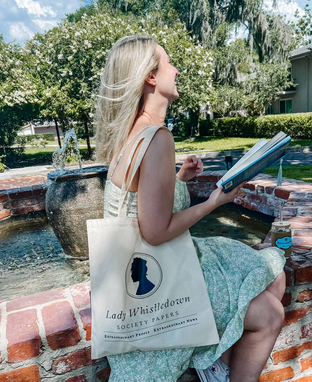 Lady Whistledown - Bridgerton Canvas Tote Bag