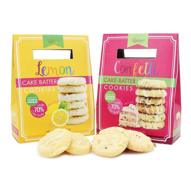 On the Go Spring Cake Batter Soft Cookies: Lemon & Confetti: Confetti