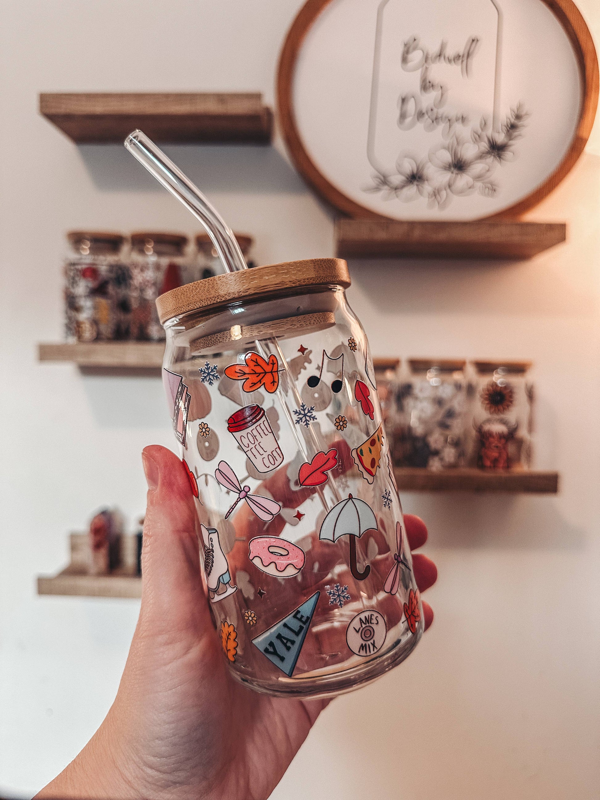 Gilmore Girls Glass 16oz Cup