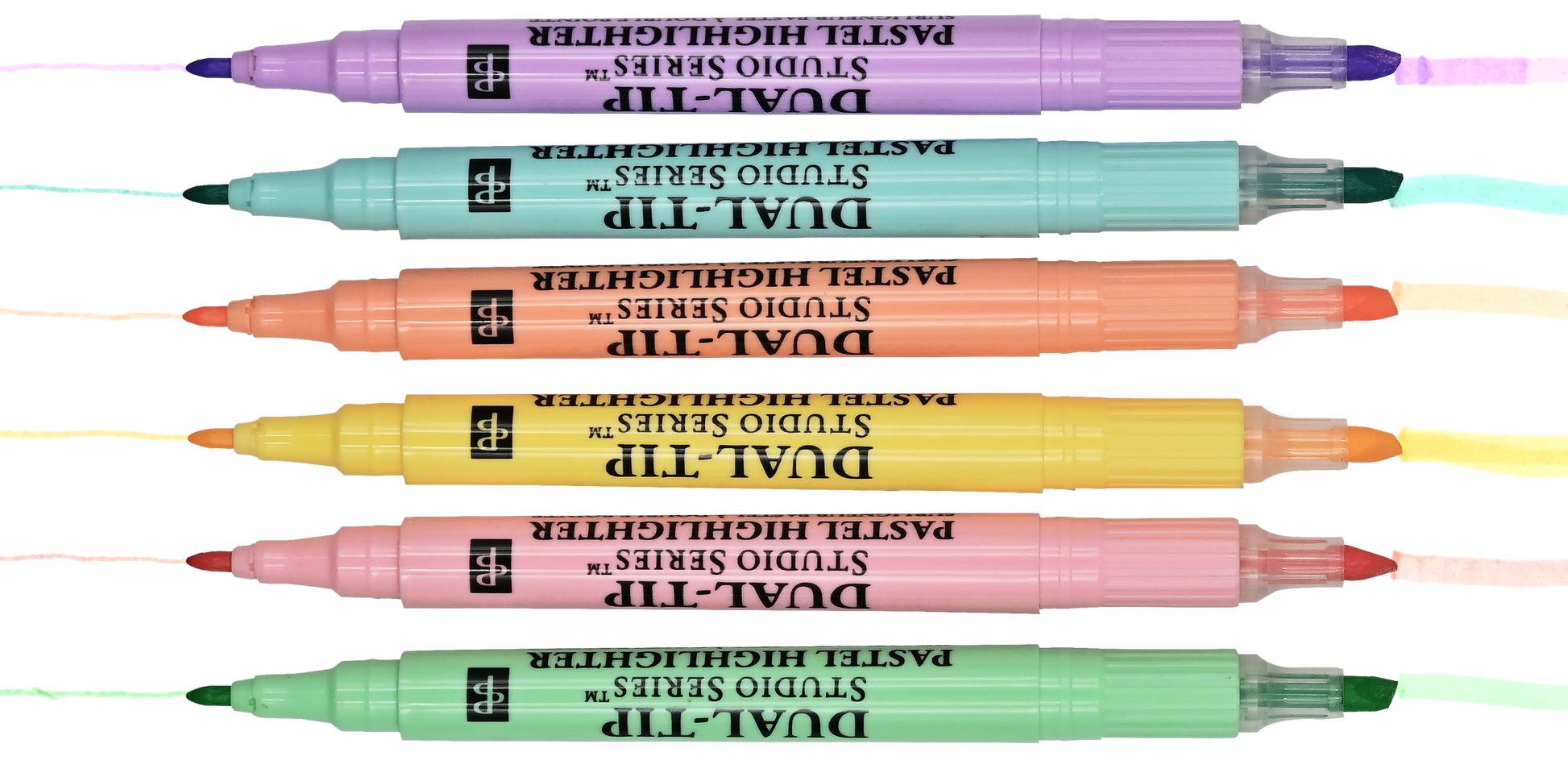 Studio Series Dual-Tip Pastel Highlighters (Set of 6)