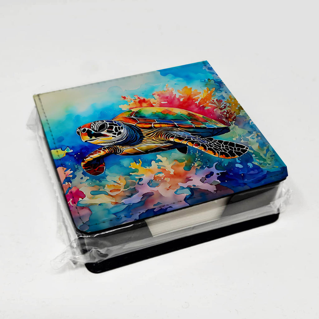 Loggerhead Sea Turtle Note Paper Holder DAC2807