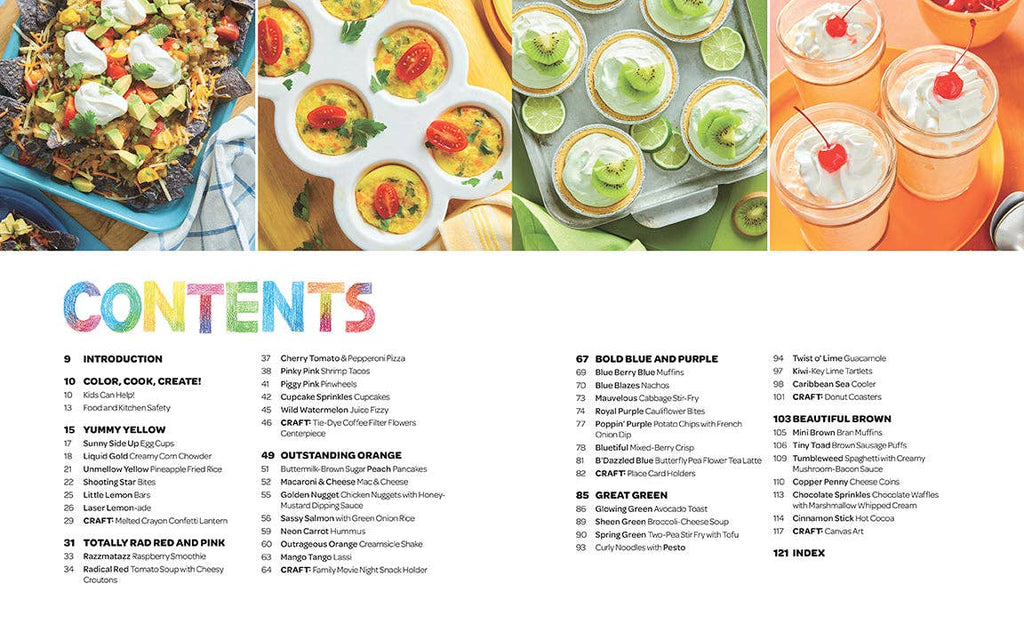 Crayola: Cooking with Color Cookbook
