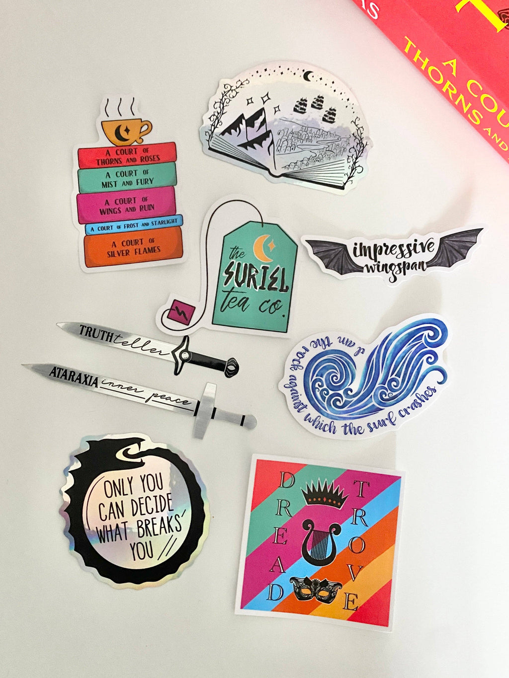 Truth-Teller dagger sticker | ACOTAR officially licensed SJM