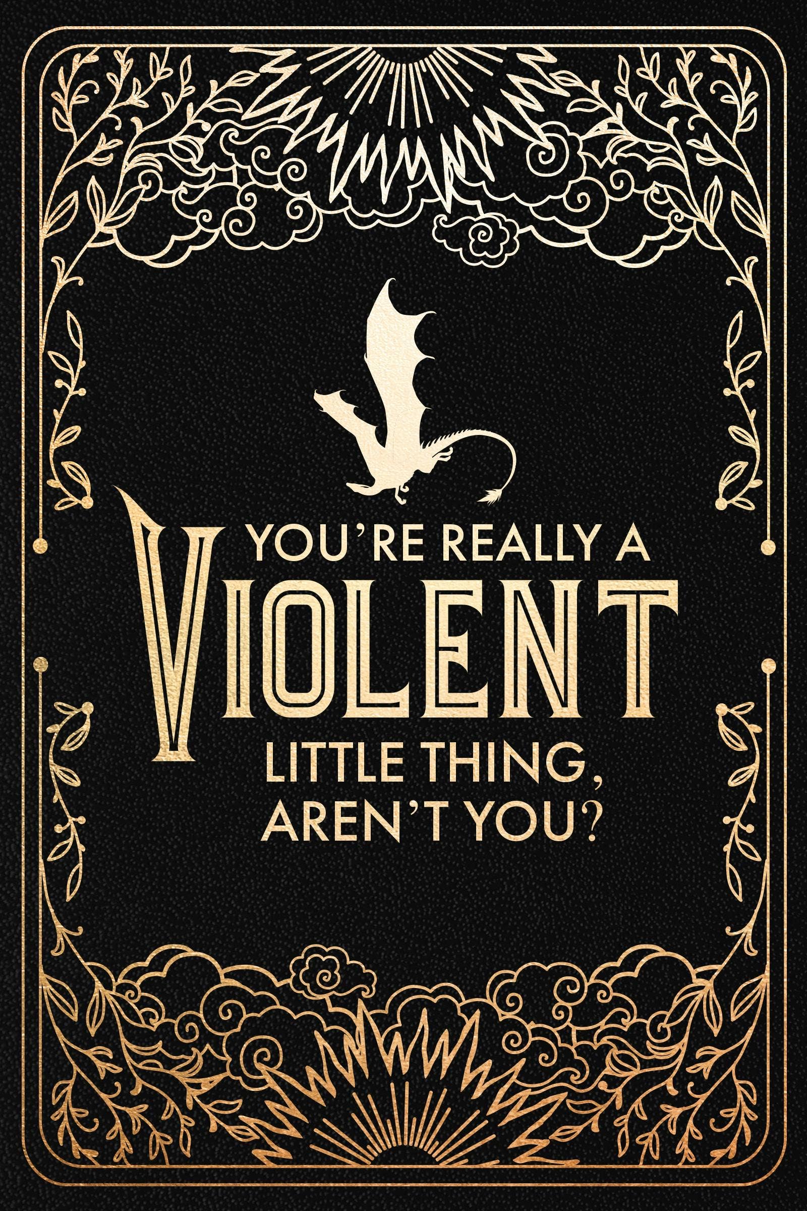 Official Fourth Wing Journal: Violent Little Thing Edition