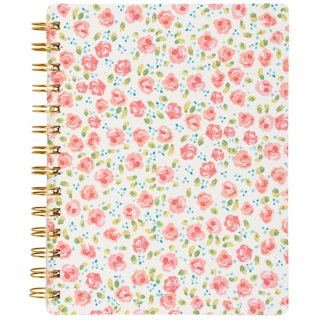 Pink Rose Spiral Notebook