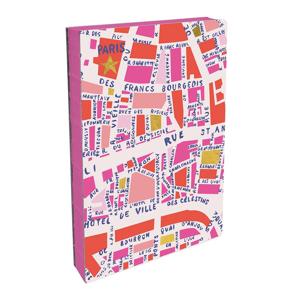 Rues de Paris Medium Coptic-Bound Journal