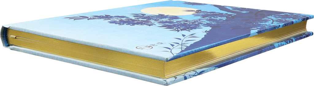 Blossoming Cherry on a Moonlit Night Journal