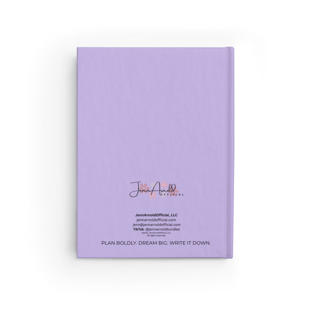 Live the Life You Want Purple Journal