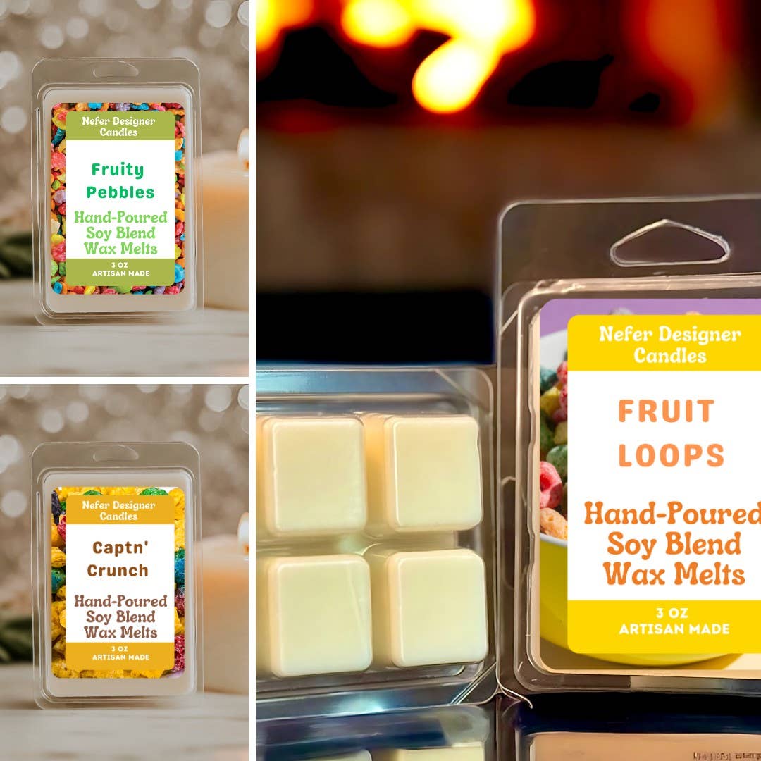 Cereal Breakfast Strong Scented Wax Melt Variety Pack