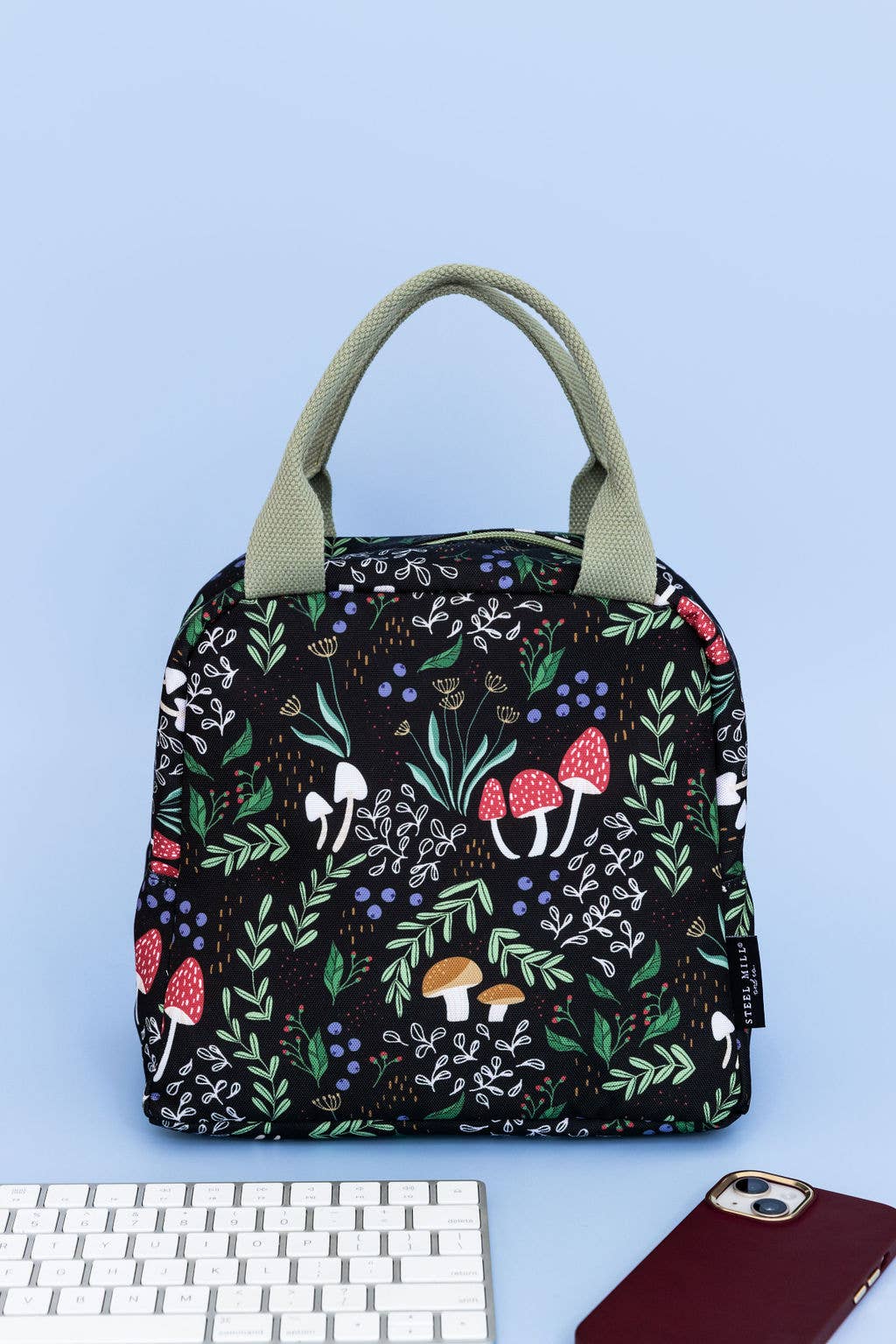 Small Lunch Tote, Mushroom
