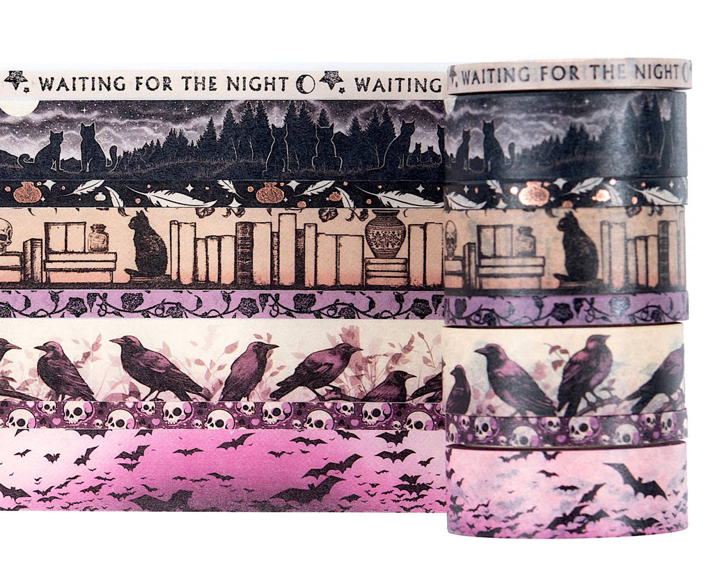 Waiting for the Night Washi Tape (8-Pack)