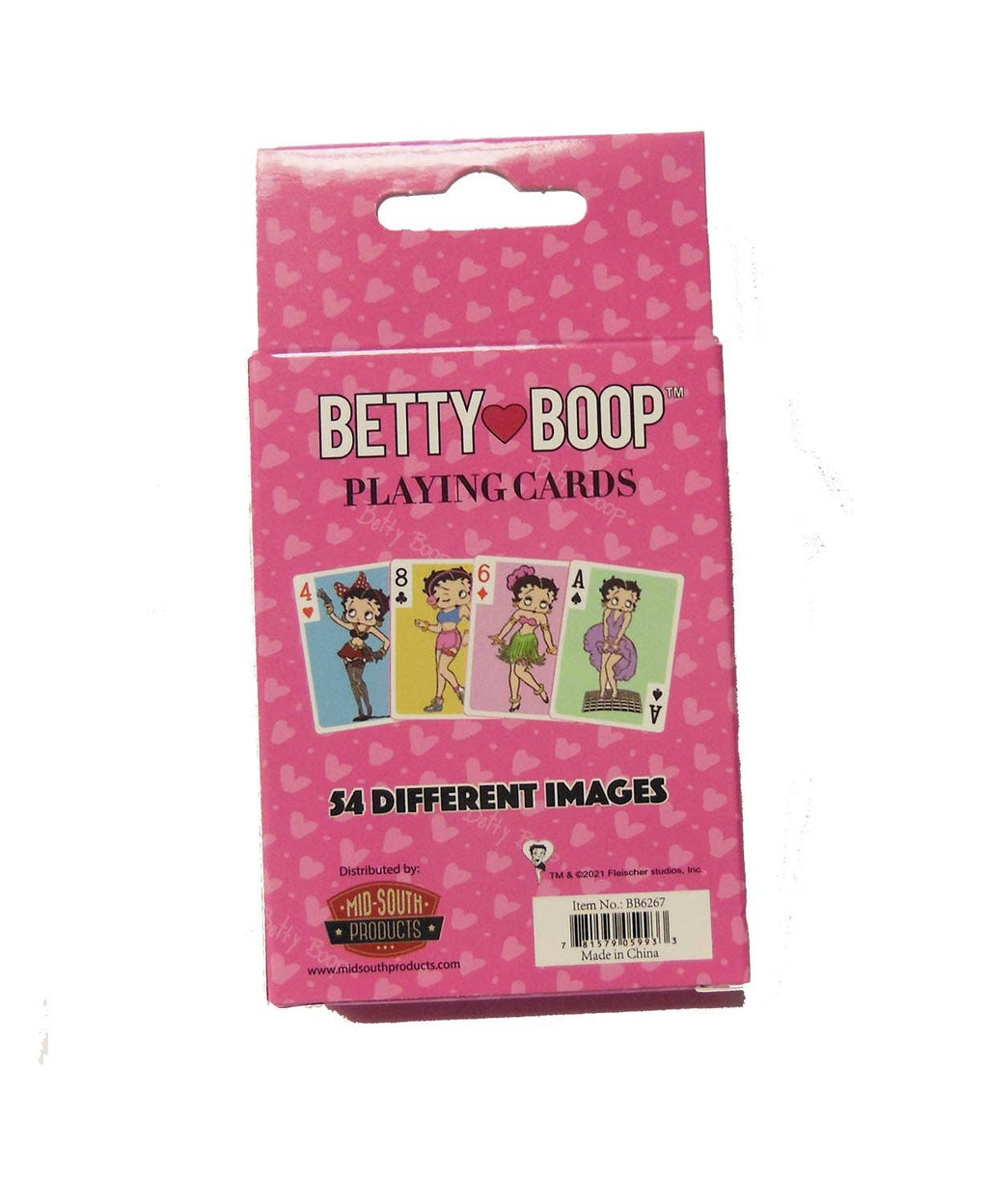 Betty Boop Playing Cards - 54 Images