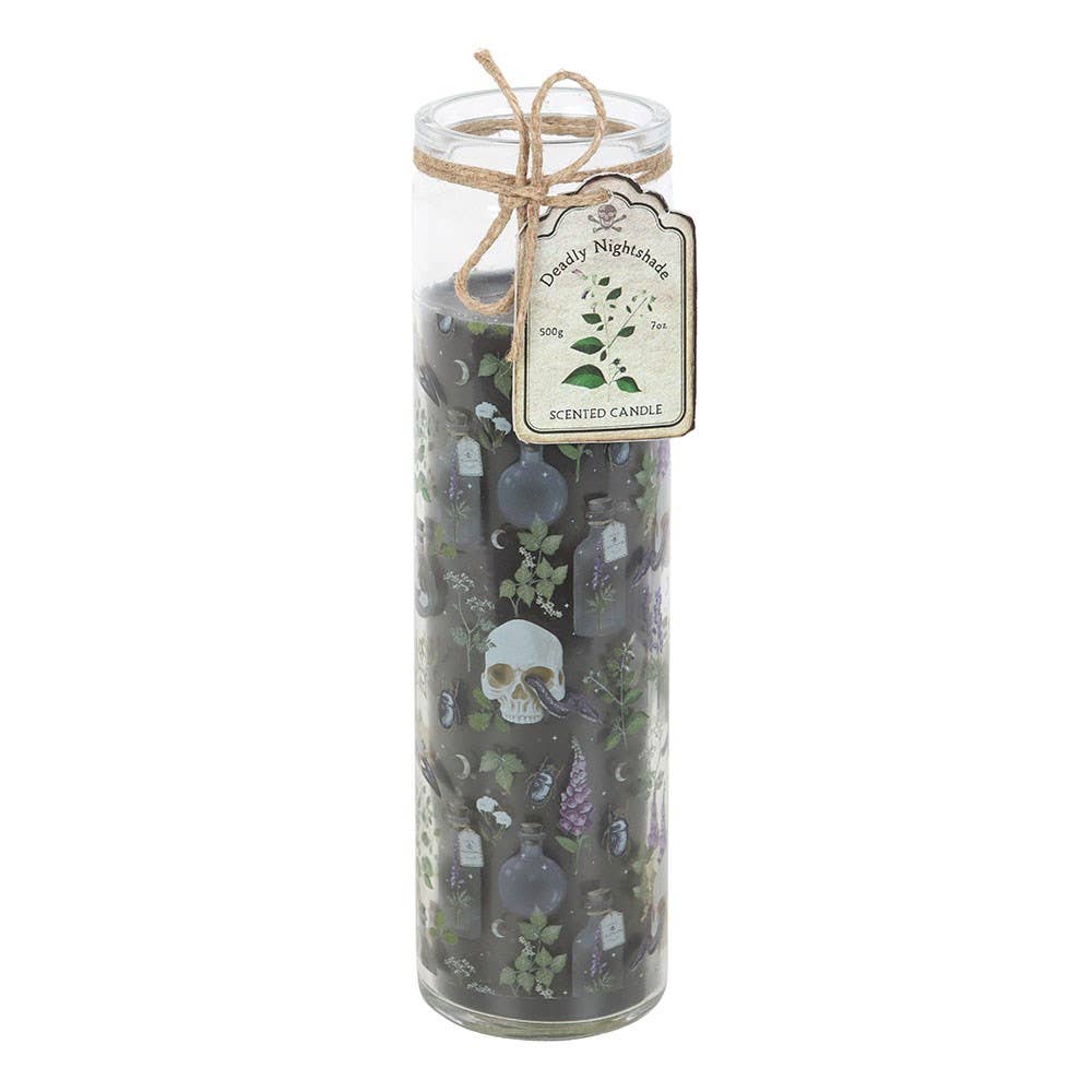 Poisonous Plants: Deadly Nightshade Candle