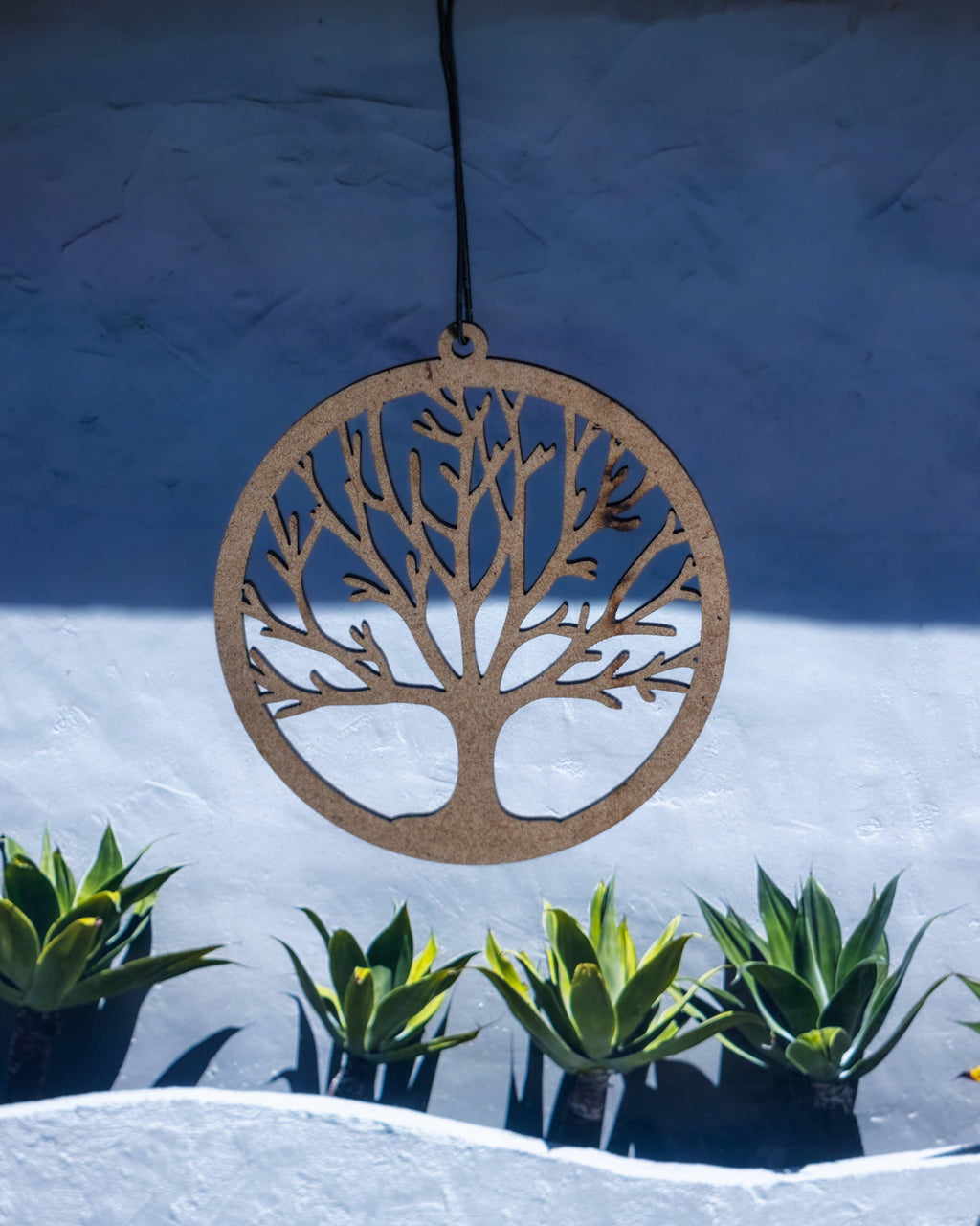 Tree of Life Wooden Air Freshener