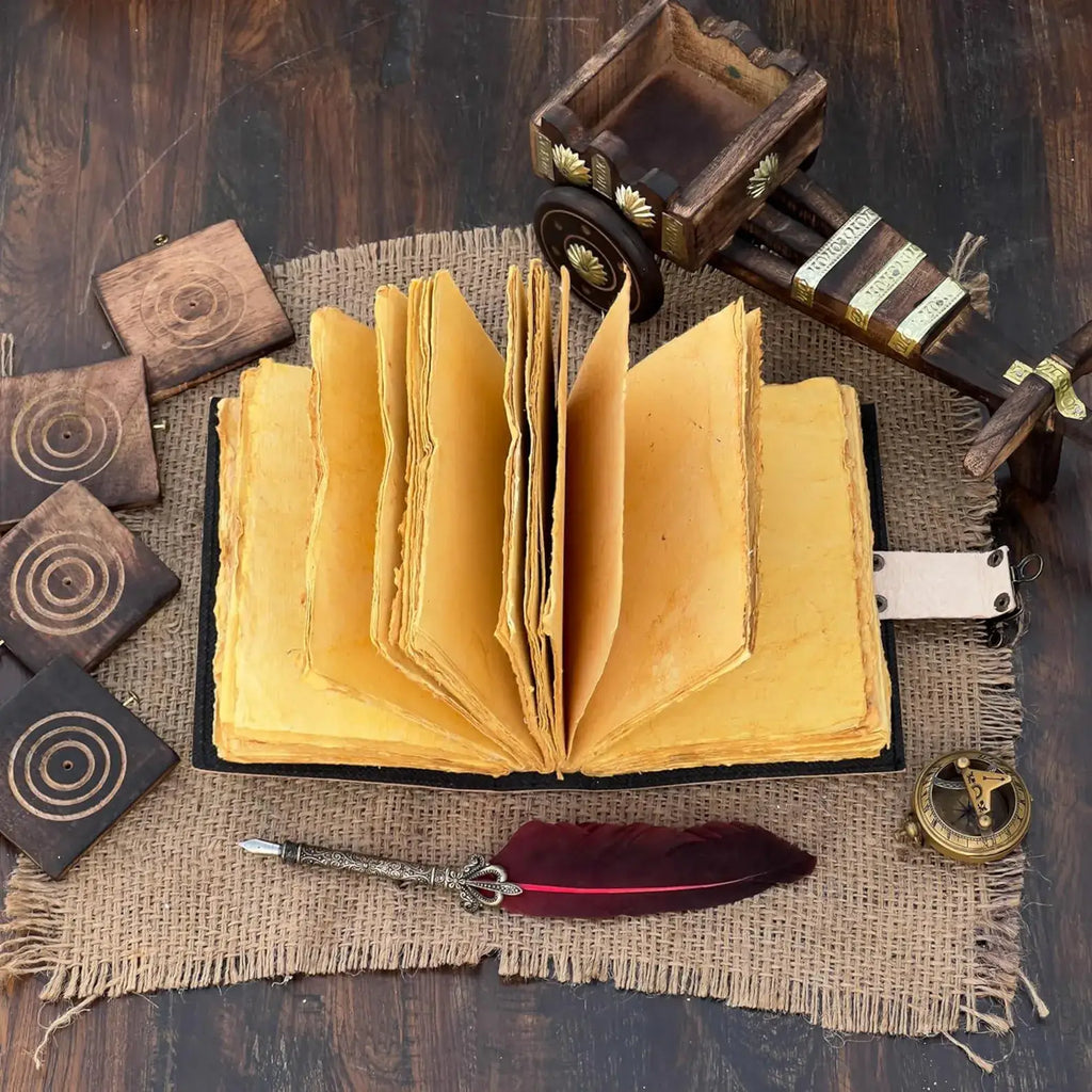 Dream Library leather Journal