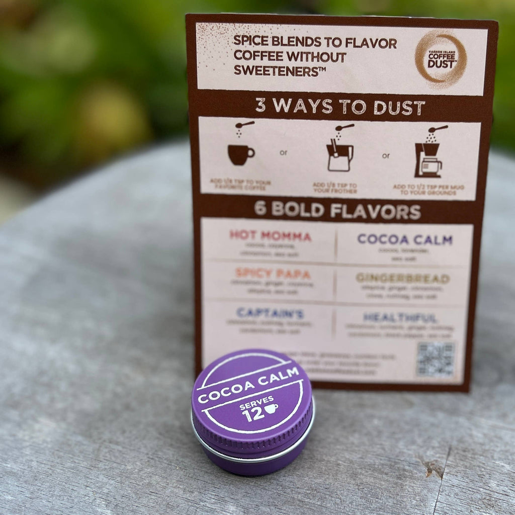 Individual Mini-Tins | 12 servings | Sample Any Coffee Dust