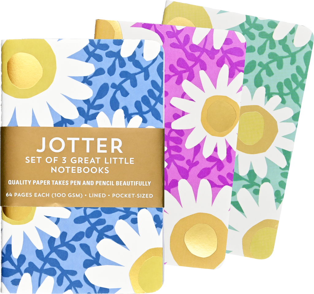 Jotter Mini Notebooks: Daisies