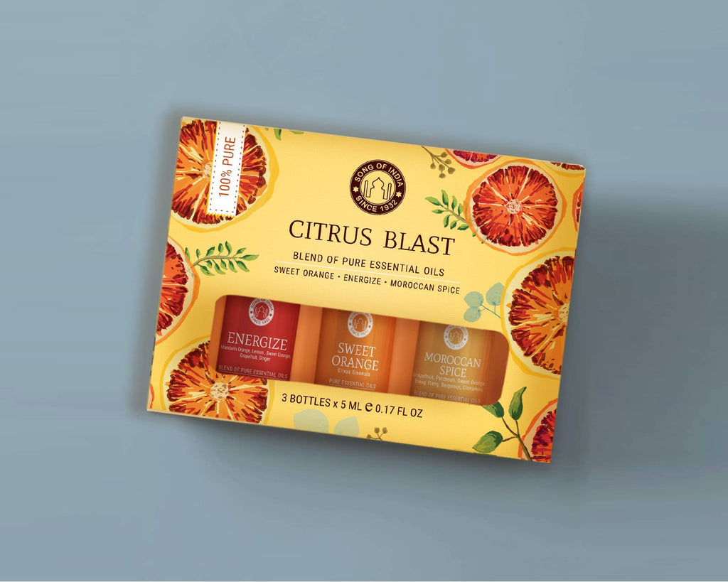 Citrus Blast -100% Pure Essential Oil Blends Gift Set