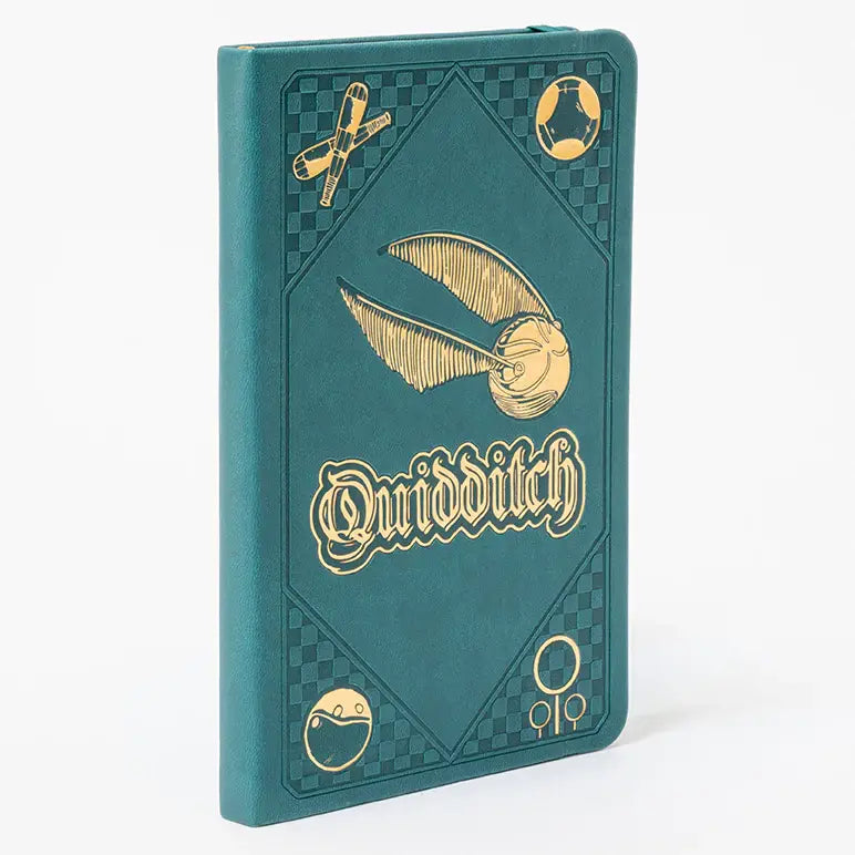 Harry Potter: Quidditch Hardcover Ruled Journal