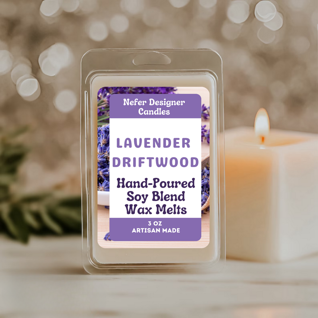 Lavender Driftwood Strong Scented Soy Wax Melts